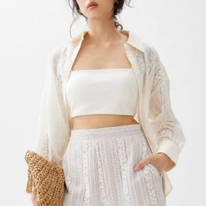 Lace A-line Shorts